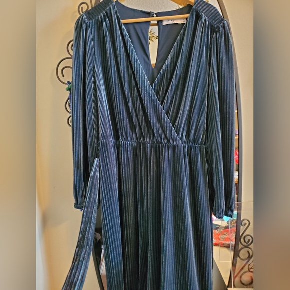 Blue Jumpsuit - Picture 3 of 4